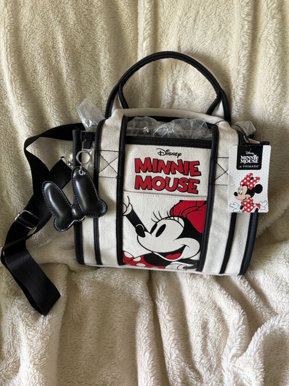 Primark Disney Minnie Mouse Canvas Bag